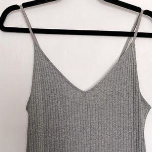 ZARA JUMPSUIT CROPPED WIDE LEG